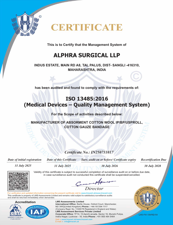 ISO 13485:2016 Medical Devices Quality Management System by LMS
