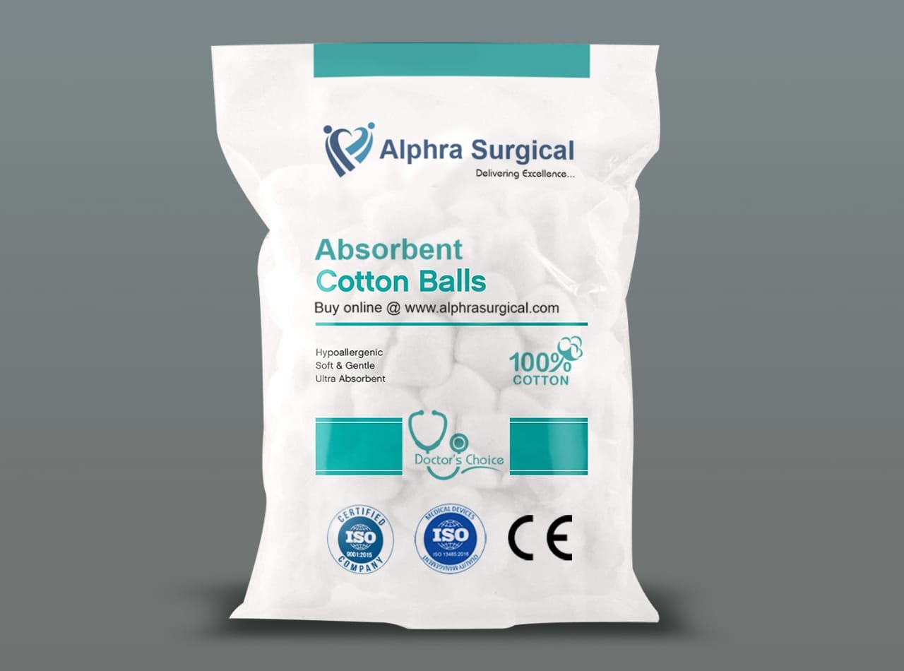 Absorbent Cotton Balls